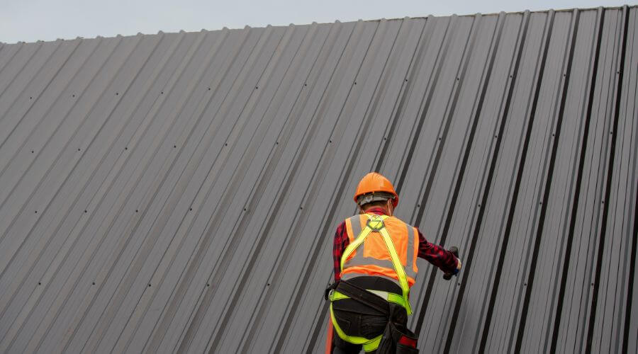 Professional metal roof installation services in New Berlin, WI